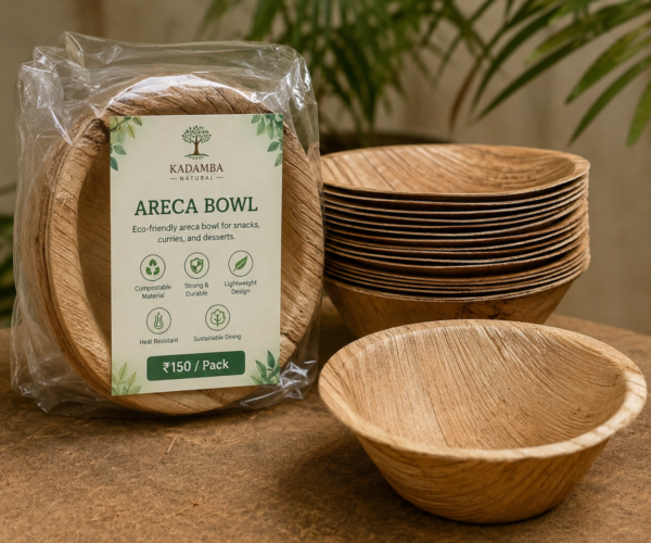 Kadamba Natural Areca Bowl